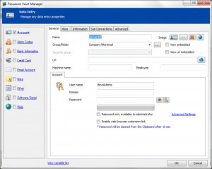 Password Vault Manager - náhled