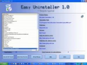 Easy Uninstaller - náhled
