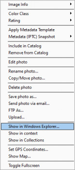 Show in File Manager - náhled