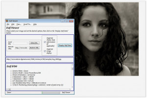 Exif Viewer - náhled