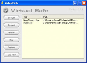 Virtual Safe - náhled