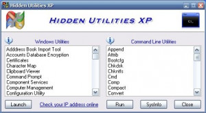 Hidden Utilities XP - náhled