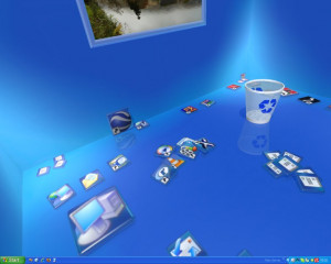 Real Desktop light - náhled