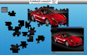 Puzzle Ferrari - náhled