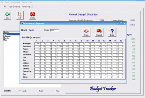 Budget Tracker - náhled