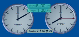 Anuko World Clock - náhled
