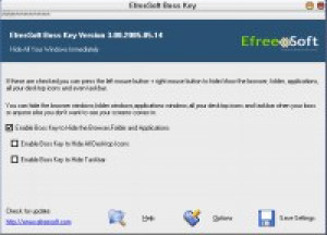 EfreeSoft Boss Key - náhled