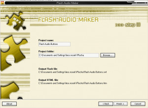 Flash Audio Maker - náhled