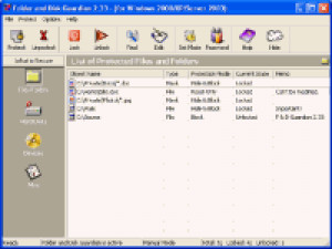 Folder and Disk Guardian - náhled