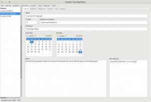 Academic Teaching Planner - náhled