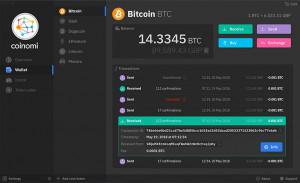 Coinomi Wallet - náhled