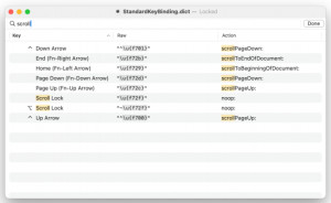 KeyBinding Inspector - náhled