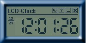 LCD-Clock - náhled