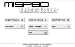 MISPBO Free Registry Cleaner - náhled