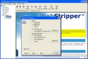 Webstripper - náhled