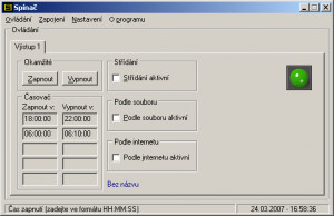 Spínač - náhled