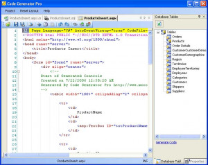 Code Generator Pro - náhled