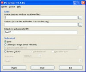 Bart's PE Builder - náhled