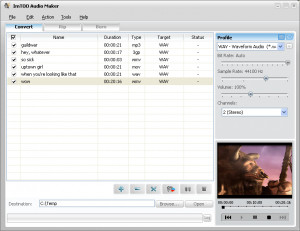 ImTOO Audio Maker - náhled