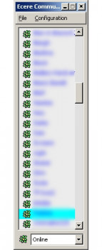 Ecere Communicator - náhled