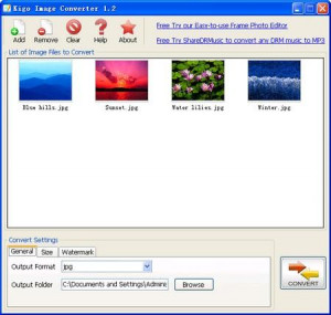 Kigo Image Converter - náhled