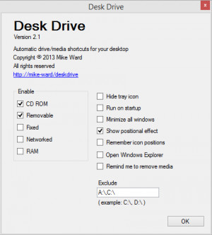 Desk Drive - náhled