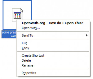 OpenWith.org Desktop Tool - náhled
