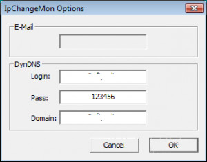 IP Change Monitor - náhled