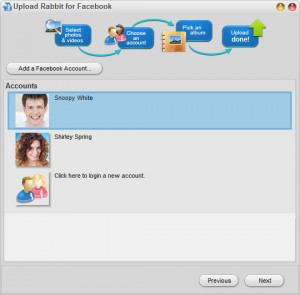 Upload Rabbit for Facebook - náhled