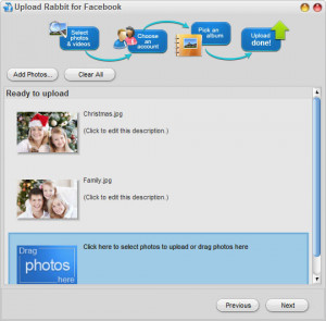 Upload Rabbit for Facebook - náhled