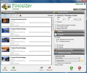 Fotosizer - náhled
