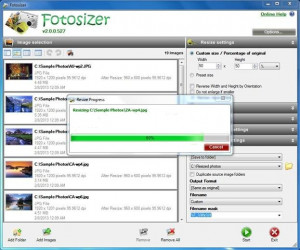 Fotosizer - náhled