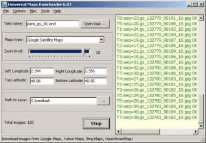 Universal Maps Downloader - náhled