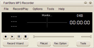 FairStars MP3 Recorder - náhled