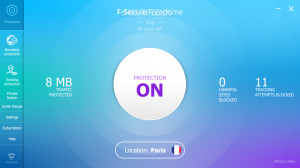 F-Secure Freedome - náhled