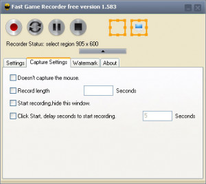 Fast Game Recorder - náhled