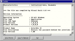 ExeInfo - náhled