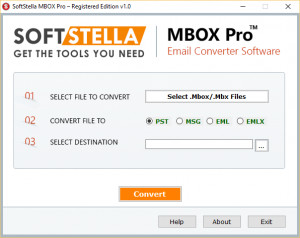 SoftStella MBOX Pro - náhled