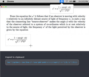 Mathpix - náhled