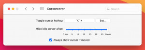 Cursorcerer - náhled
