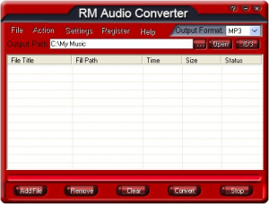 RM Audio Converter - náhled