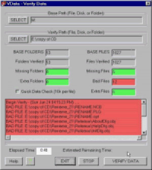 Verify Data - náhled