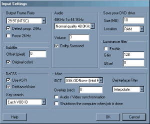 Xilisoft DVD Ripper SE - náhled