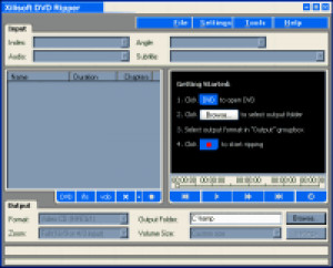 Xilisoft DVD Ripper SE - náhled