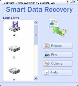 Smart Data Recovery - náhled
