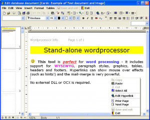 MSD Organizer Freeware - náhled