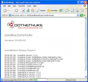 DotNetNuke - náhled