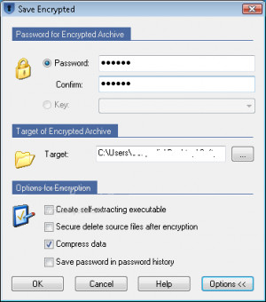 Sophos Free Encryption - náhled