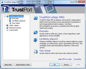 TrustPort eSign Pro - náhled