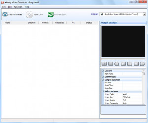 Weeny Free Video Converter - náhled